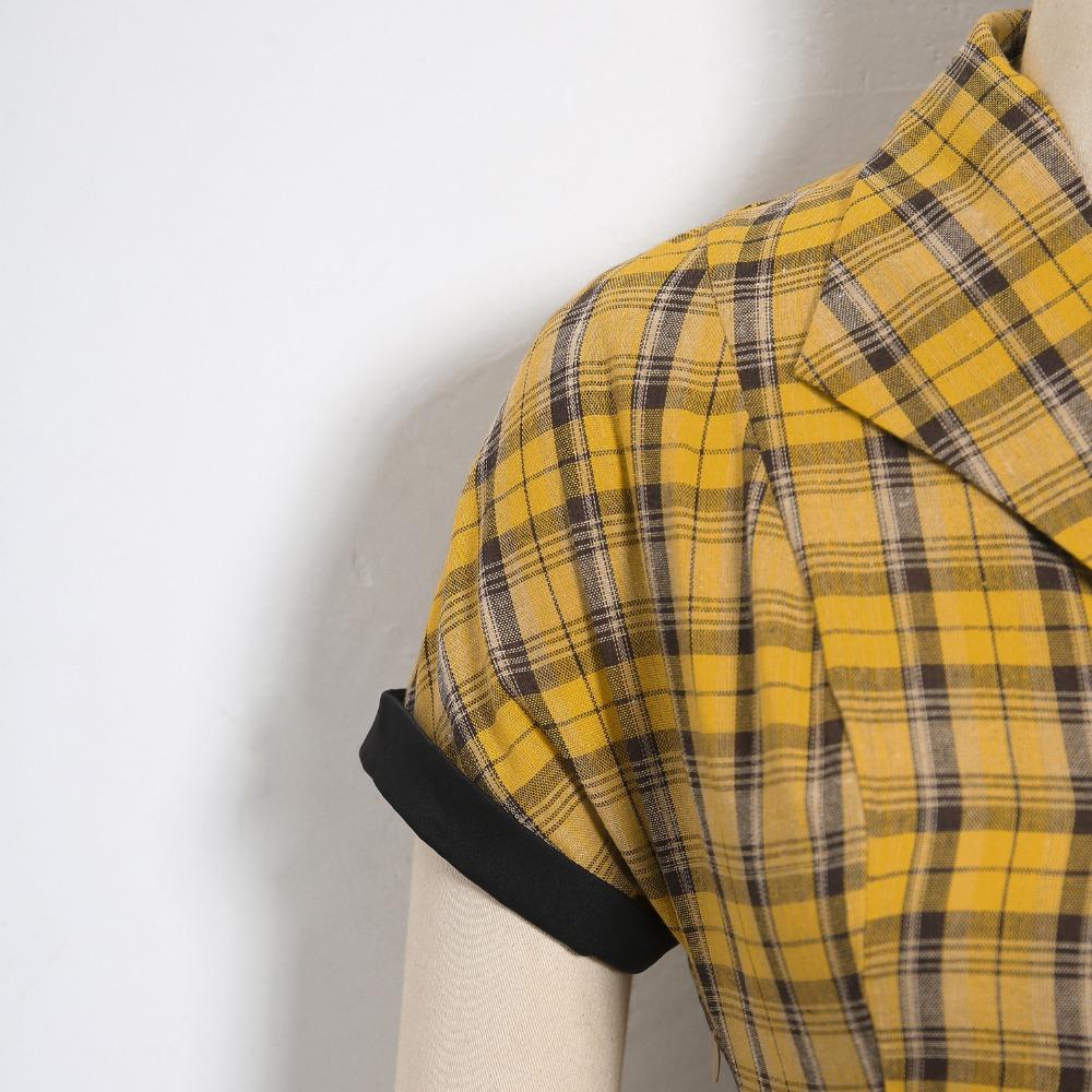 Angielska Sukienka W Stylu Vintage