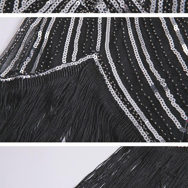 Srebrna Sukienka Z Lat 20