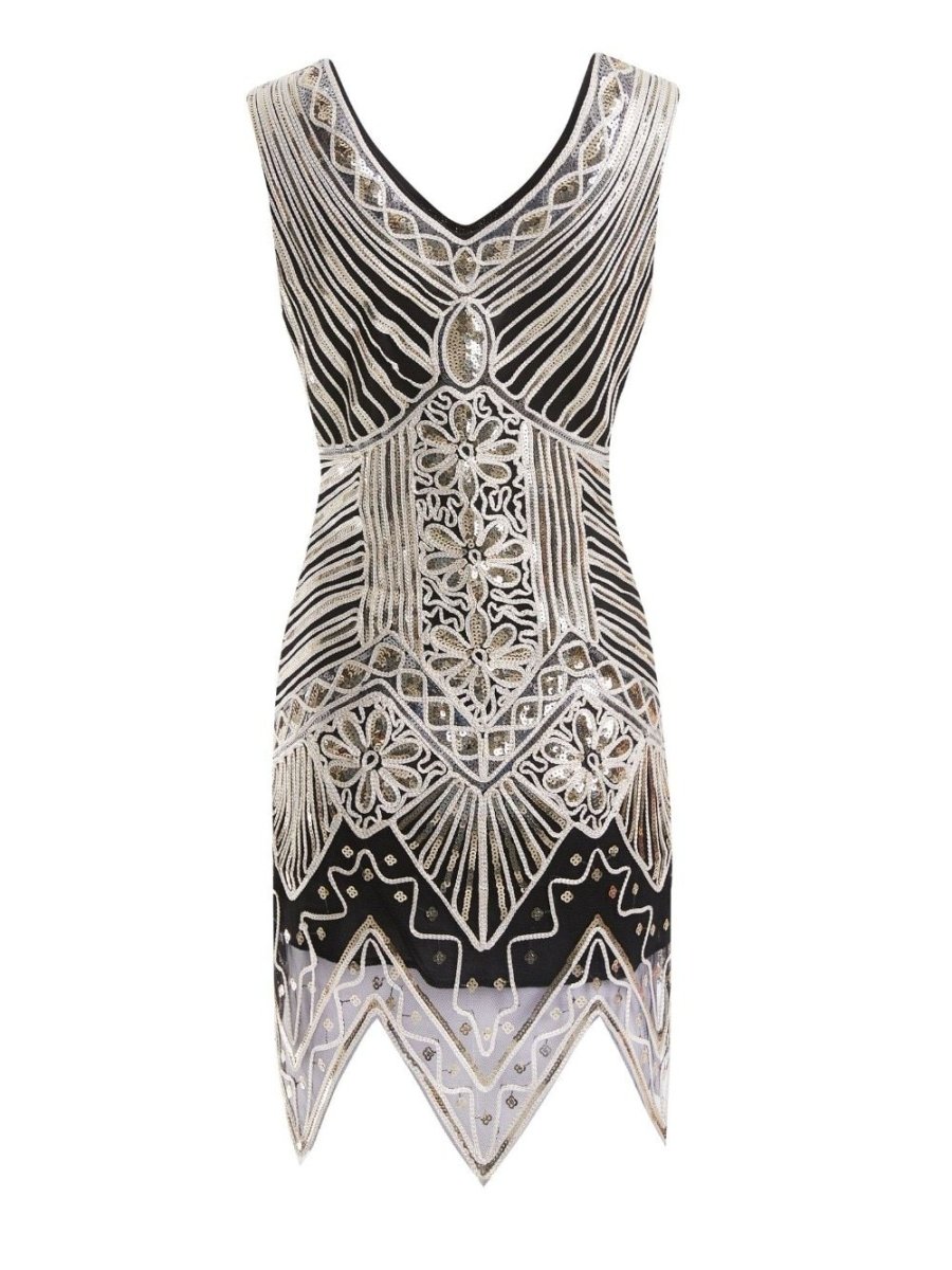 Sukienka Midi W Stylu Lat 20