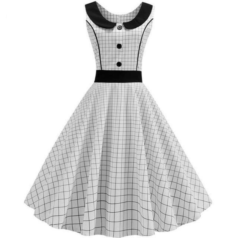 Sukienka Koktajlowa W Stylu Vintage