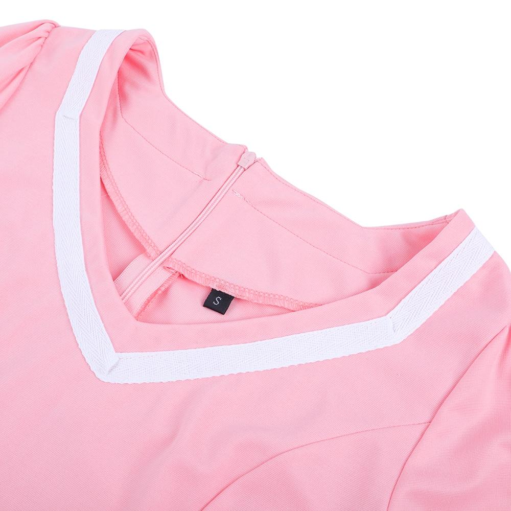 Różowa Sukienka Z Lat 60