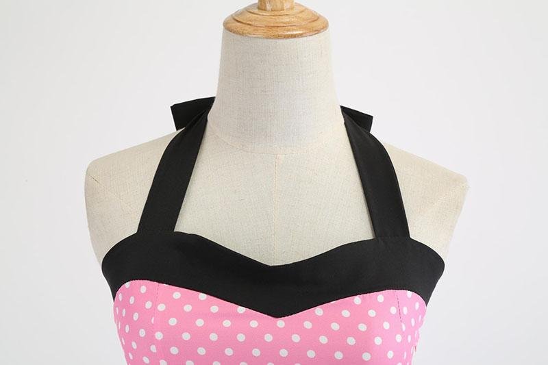 Różowa Sukienka W Stylu Vintage