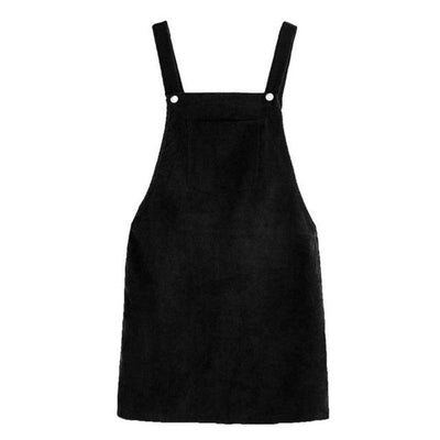 Czarna Aksamitna Sukienka Młodzieżowa W Stylu Vintage