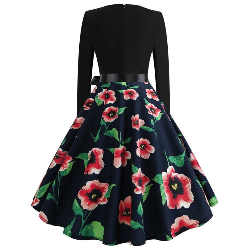 Sukienka Vintage W Kratkę