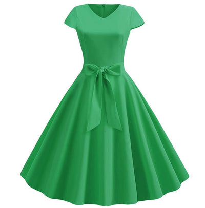 Zielona Sukienka Vintage Z Lat 60